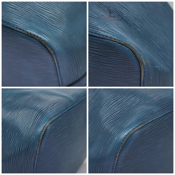 LOUIS VUITTON Epi Petit Noe Shoulder Bag Blue M44105 LV Auth 114680 - Picture 16 of 16